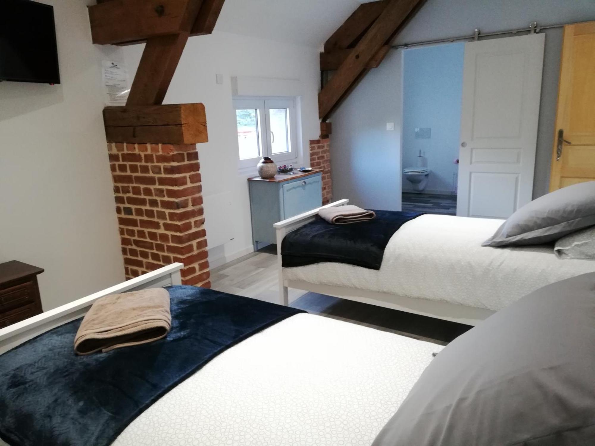 Bed and Breakfast La Grange Du Bosquet Honnecourt-sur-Escaut Camera foto